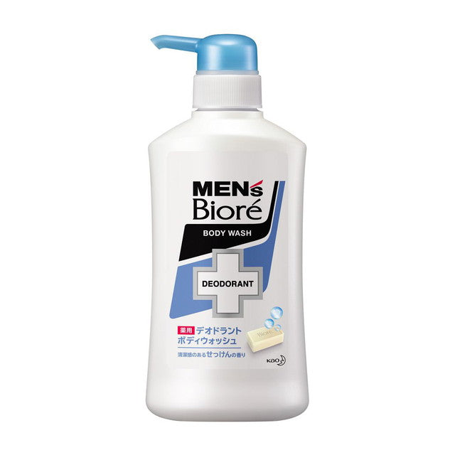 [Quasi-drug] Men's Biore Medicated Deodorant Body Wash Clean Soap Body 440ml*