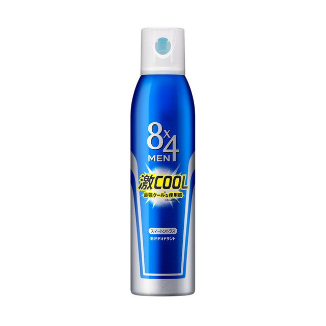 [医药部外品] 8 x 4MEN Cool Deodorant Spray Smart Citrus 135g *