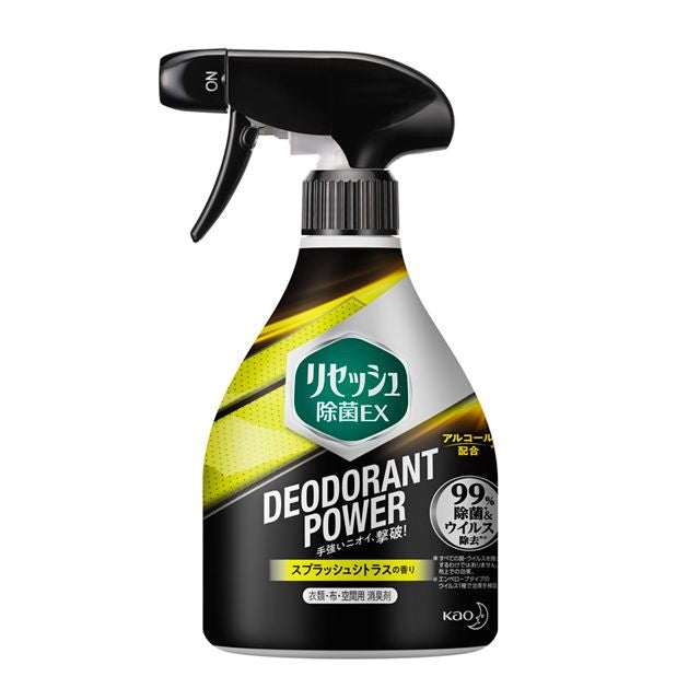 Kao Resesh Disinfecting EX Deodorant Power Splash Citrus Fragrance Body 360ml *