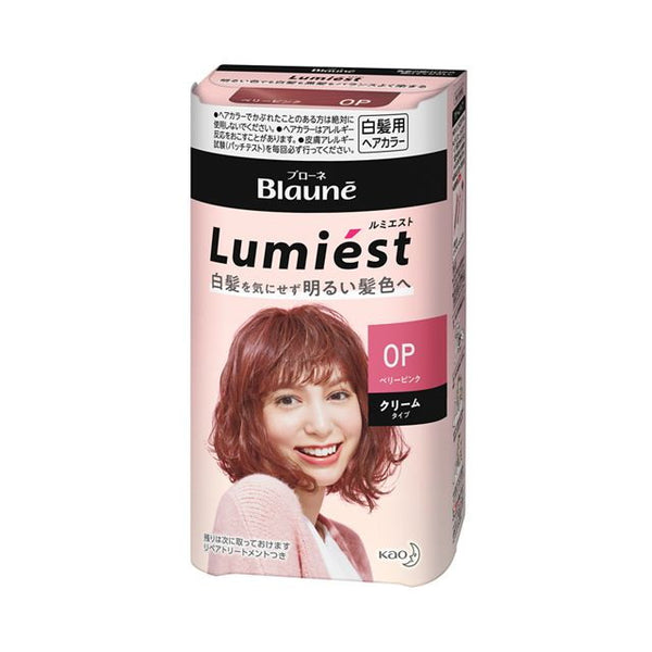 [Quasi-drug] Kao Browne Lumiest Hair Color 0P Berry Pink 108g *☆