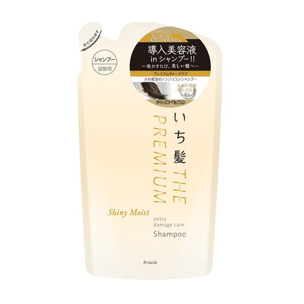 Kracie Home Products Ichikami Premium Shiny Moist Shampoo Refill 340 毫升