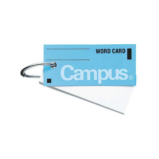 Kokuyo campus word card medium blue