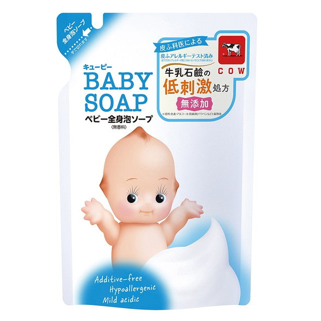 Milk Soap Kewpie Whole Body Baby Soap Foam Type Refill 350ml