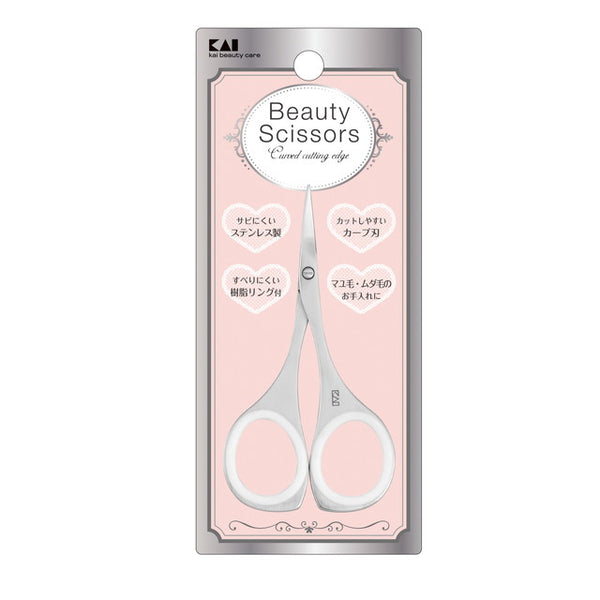 KAI fashionable scissors (with resin ring) 1 piece