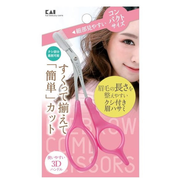 Kaijirushi Mayu scissors with comb DX 1 piece