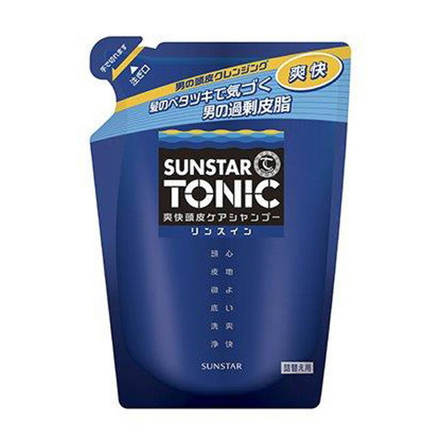 Sunstar Tonic Refreshing Scalp Care Shampoo Conditioner Refill 340ml