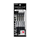 Sarasa clip 0.7 black 5 pieces
