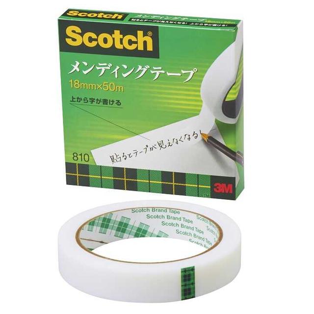 Scotch mending tape 18mm x 50m roll