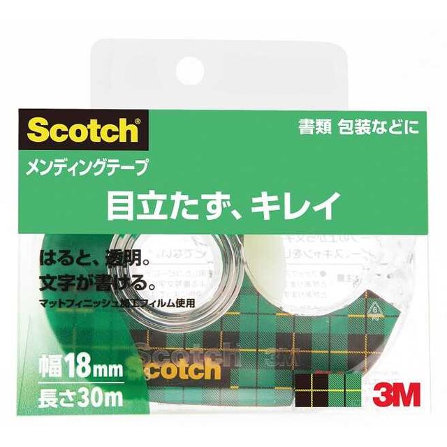 Scotch mending tape 18mm x 30m roll