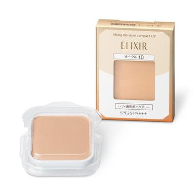 Shiseido Elixir Superieur Lifting Moisture Pact Ocher 10 (Refill)☆