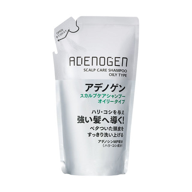 Shiseido adenogen scalp care shampoo (for oily) refill 310ml