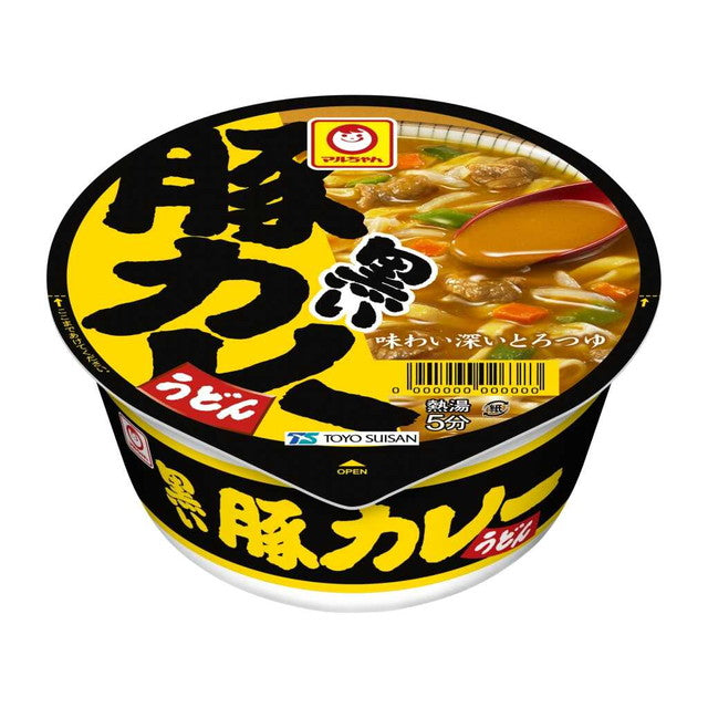 Maru-chan black pork curry udon 87g
