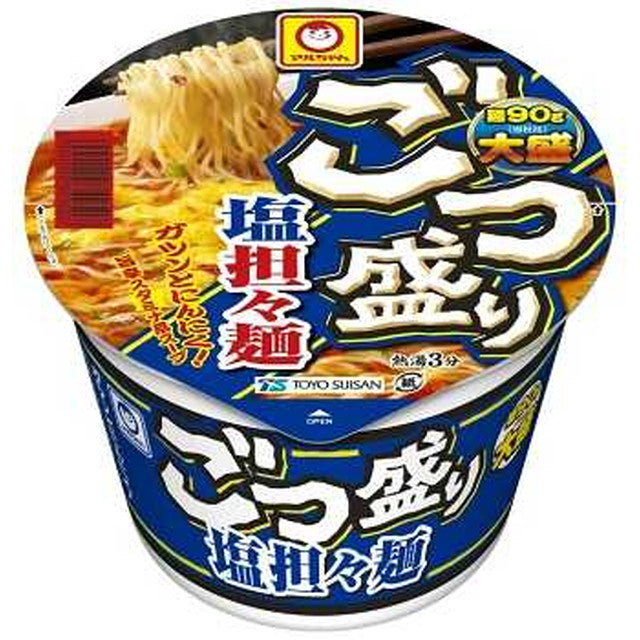 Maru-chan platter salt tantan noodles 112g