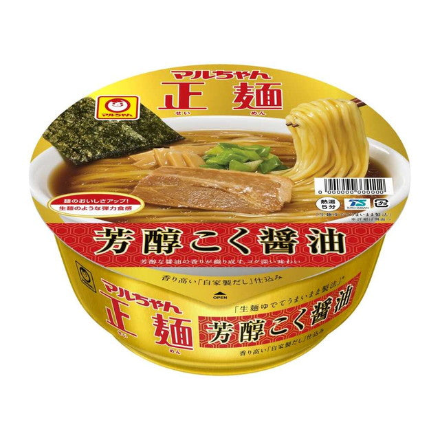 ◆マルちゃん 正麺カップ芳醇こく醤油 119G