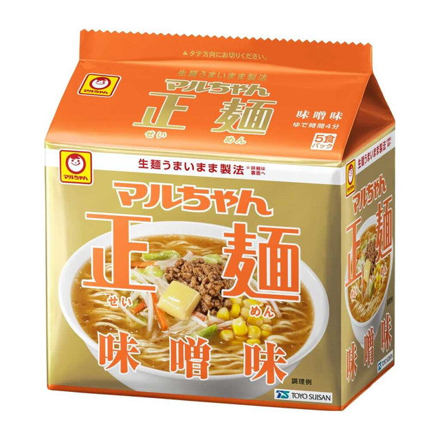 ◆Maruchan regular noodles miso flavor 5 servings