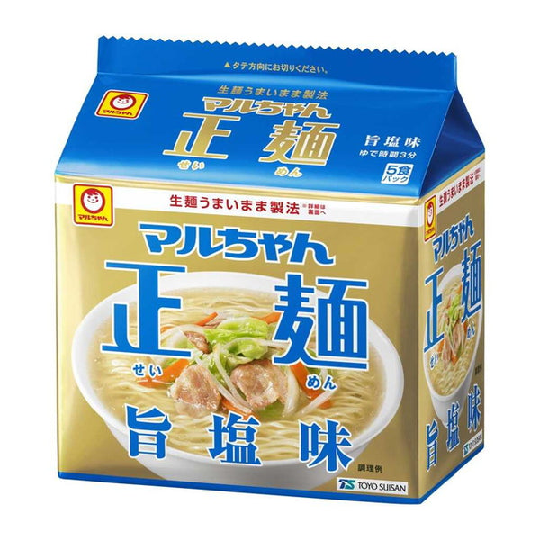 ◆マルちゃん 正麺 旨塩味 5食入