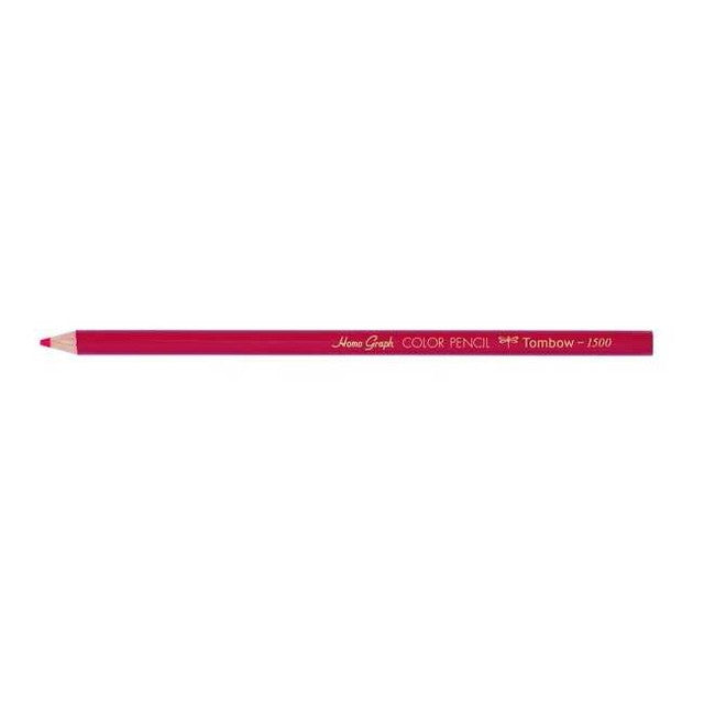 トンボ 色鉛筆 1500 単色 赤    JAN 1500-25J