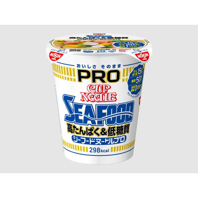 ◆ Nissin Cup Noodle PRO Seafood Noodle 78G