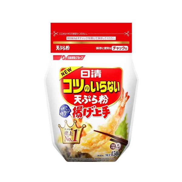 ◆日清 コツのいらない天ぷら粉 チャック付 450g