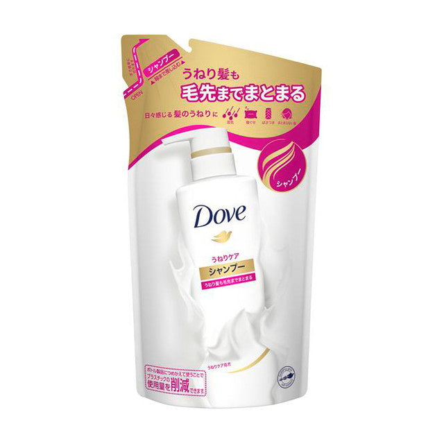 Unilever Dove swell care shampoo refill 350g