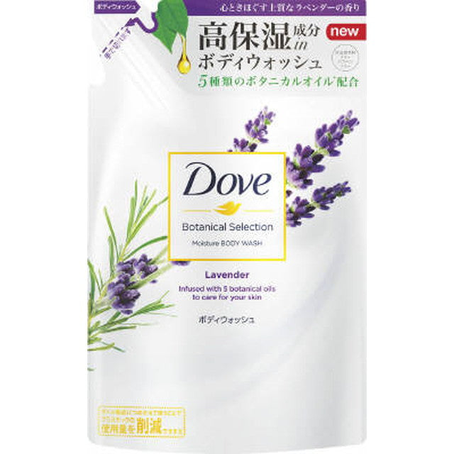 Dove Body Wash Botanical Lavender Refill 360g