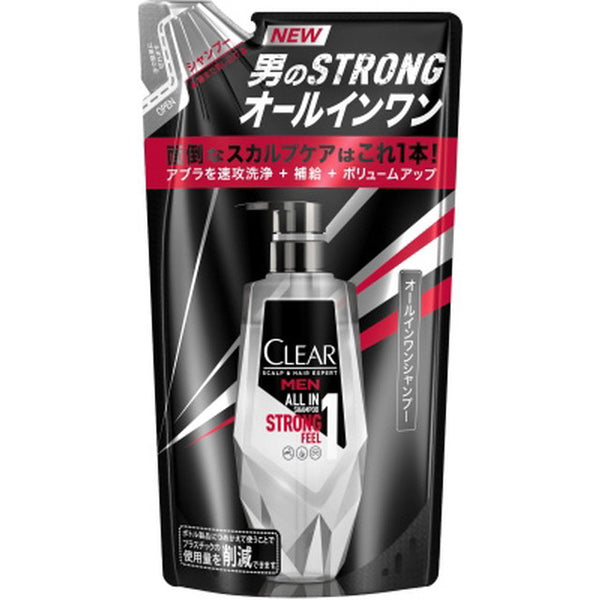 Clear for men 多合一洗发水替换装 280G