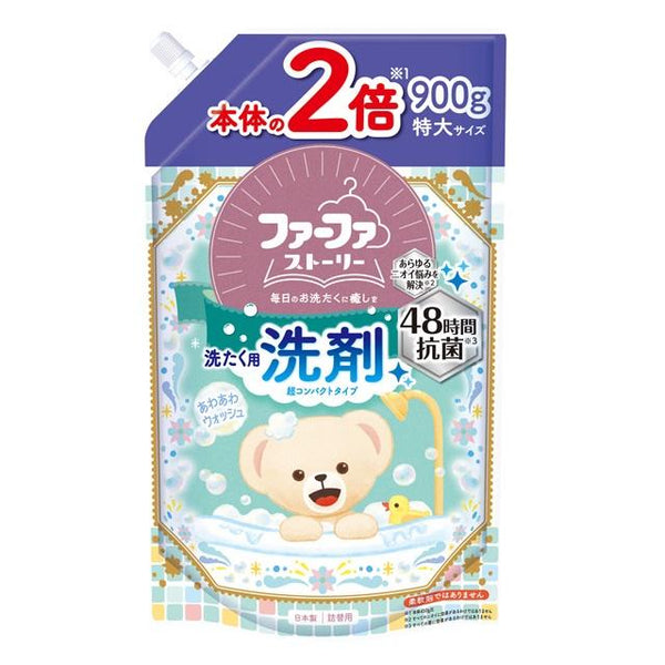 NS Fafa Japan Fafa Story Detergent Bubble Wash Refill 900g *