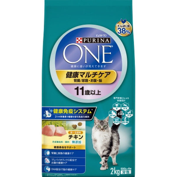 Purina One Cat Health Multi Care 11 岁及以上 2.0kg