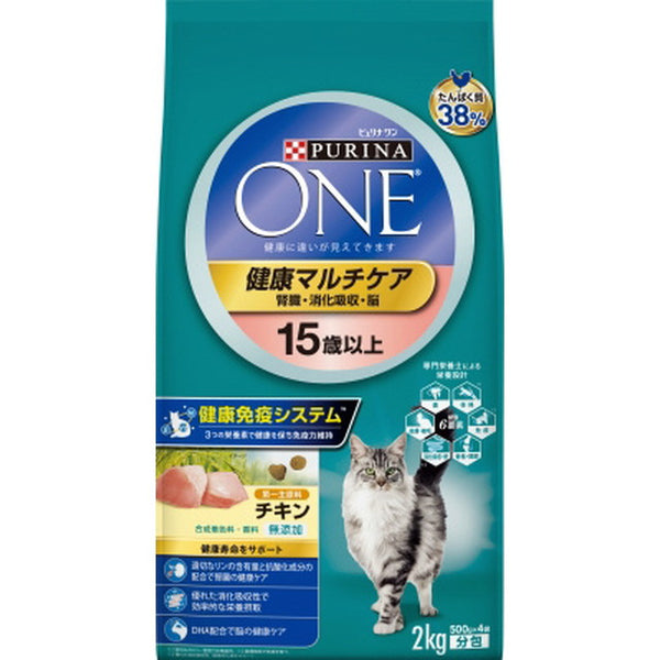 Purina One Cat Health Multi Care 15 岁及以上 2.0kg