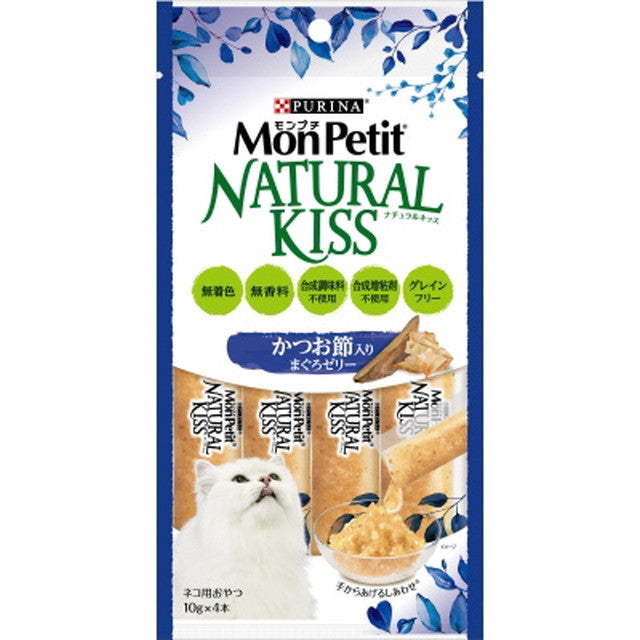 Monpuchi Natural Kiss 金枪鱼果冻配鲣鱼片 40g