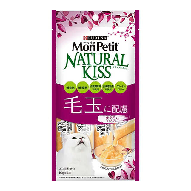 Monpuchi Natural Kiss Pill-friendly tuna jelly 40g