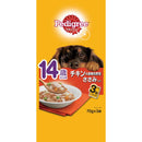 PWP12 ペディグリー 14歳から用 チキン＆緑黄色野菜 ささみ入り 70g×3袋