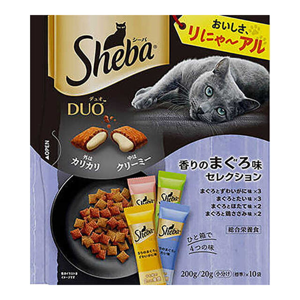 シーバデュオ 香りのまぐろ味セレクション 200g