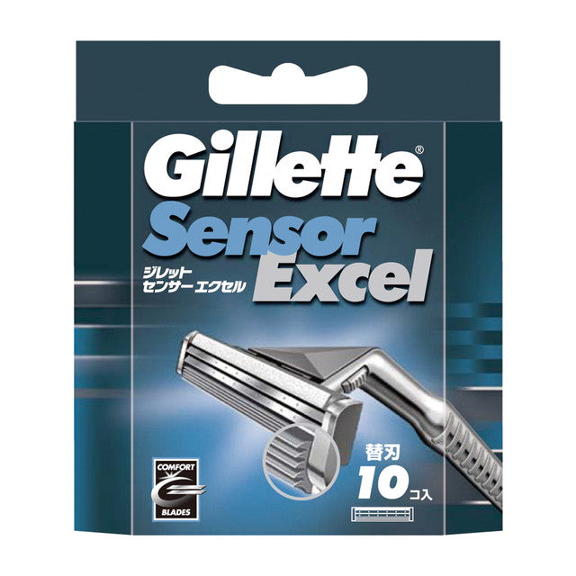 P&amp;G Gillette Sensor Excel Replacement Blade 10 pieces
