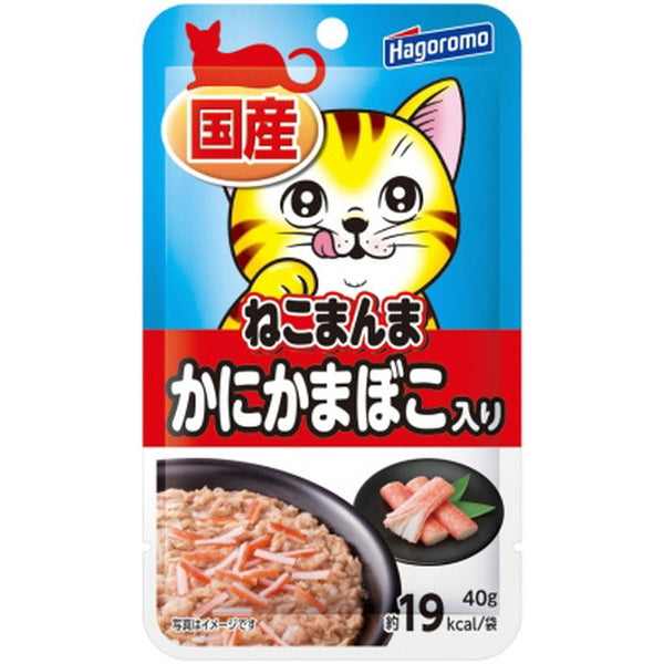 ねこまんまパウチかにかまぼこ入り 40g