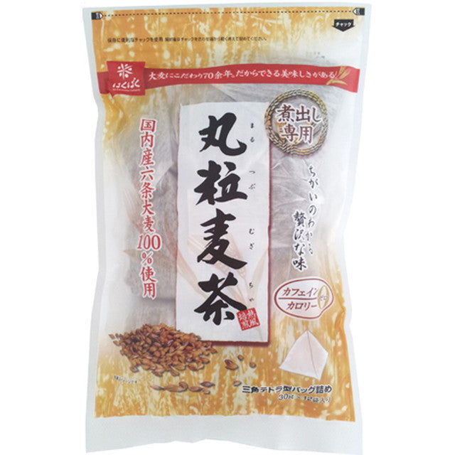 Hakubaku round grain barley tea tea bag 12 bags