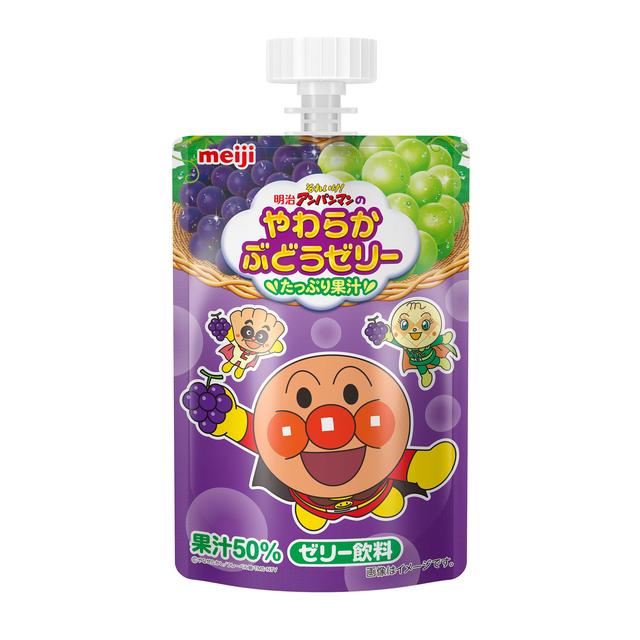 ◆Meiji Soreike! Anpanman Soft Grape Jelly 100g