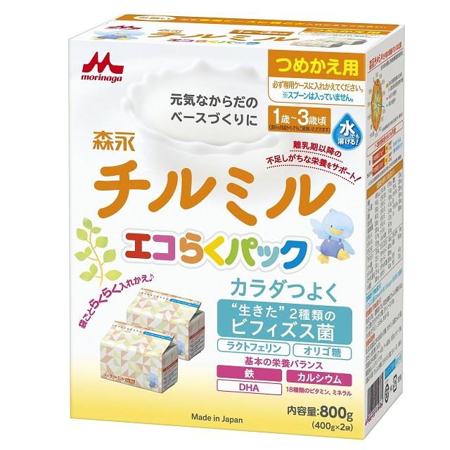 800g for Morinaga Milk Industry Chirumiru Eco Raku Pack Refill