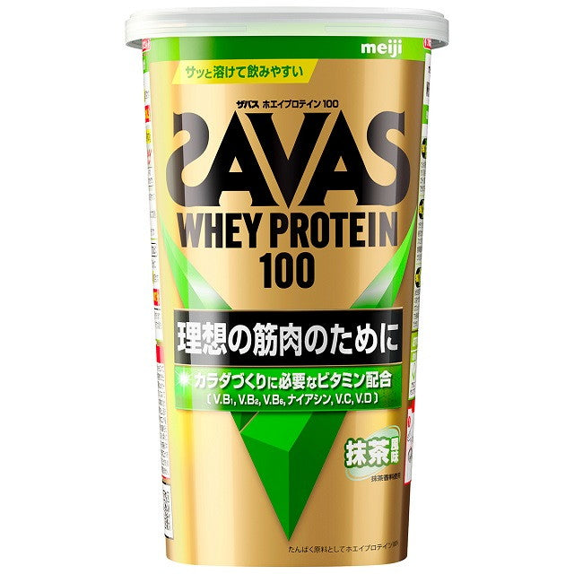 ◆Zabasu乳清蛋白100抹茶味280g