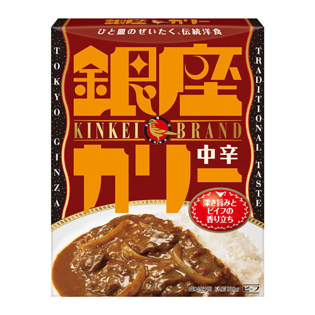 ◆Meiji Ginza Curry Medium Spicy 180g