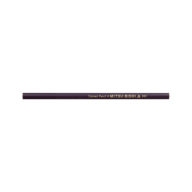 Mitsubishi colored pencil single item 880 purple