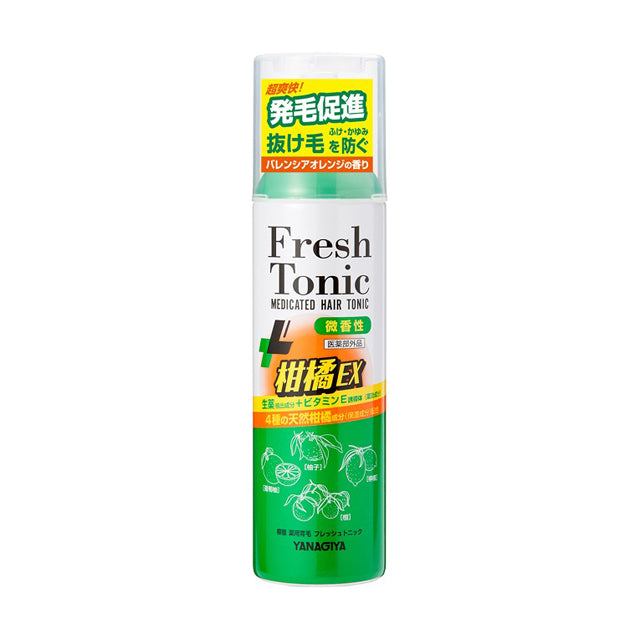 [Quasi-drug] Yanagiya Medicated Hair Growth Fresh Tonic Citrus EX Subtle Fragrance 190g