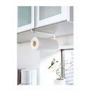 Yamazaki Business Kitchen Paper Holder Under Cabinet, Plate, White