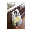 Yamazaki Business Plastic Bag &amp; Towel Hanger Plate White