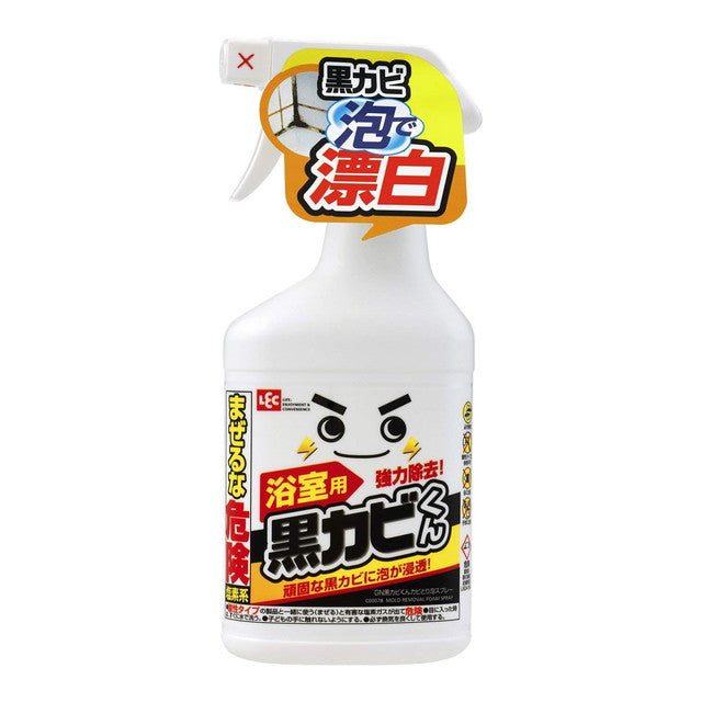 LEC Kurokabi-kun Mold Remover Foam Spray, Main Unit, 400ml