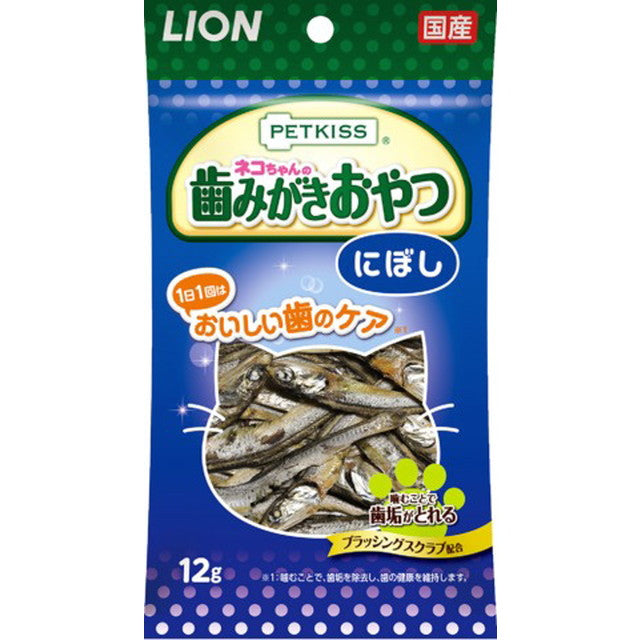 PETKISS 猫牙刷牙零食 Niboshi 12G