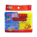 W All Wax Sponge x 2 CW-07