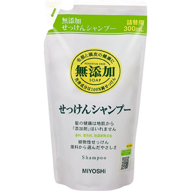 Miyoshi additive-free soap shampoo refill ++ 300ML