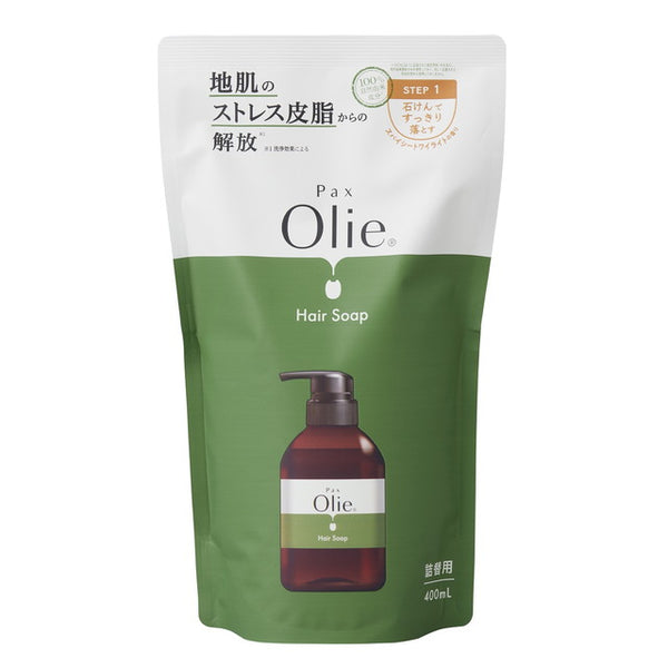 太陽油脂 PAX Olie（パックスオリー） ヘアソープ 詰め替え用 400ml