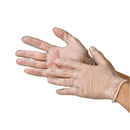 川西工業 ビニール手袋 Mサイズ 100枚入